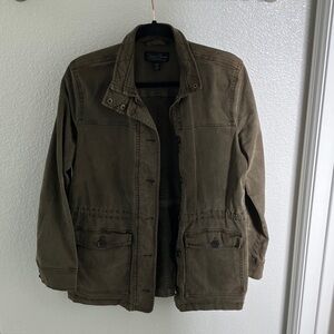 Lucky Brand olive green utility jacket size M